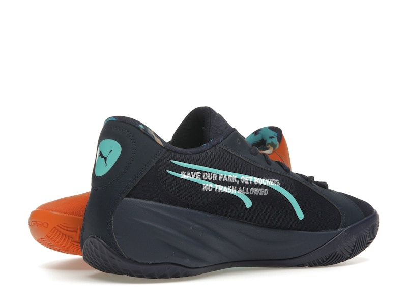 Puma All-Pro Nitro VBL Navy Maple Syrup Mismatch