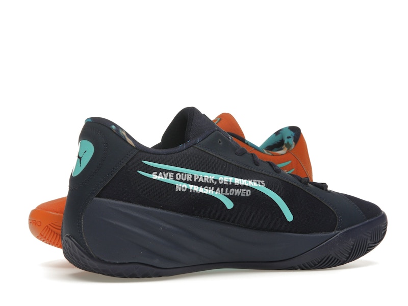 Puma All-Pro Nitro VBL Navy Maple Syrup Mismatch
