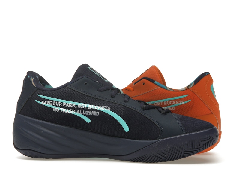 Puma All-Pro Nitro VBL Navy Maple Syrup Mismatch