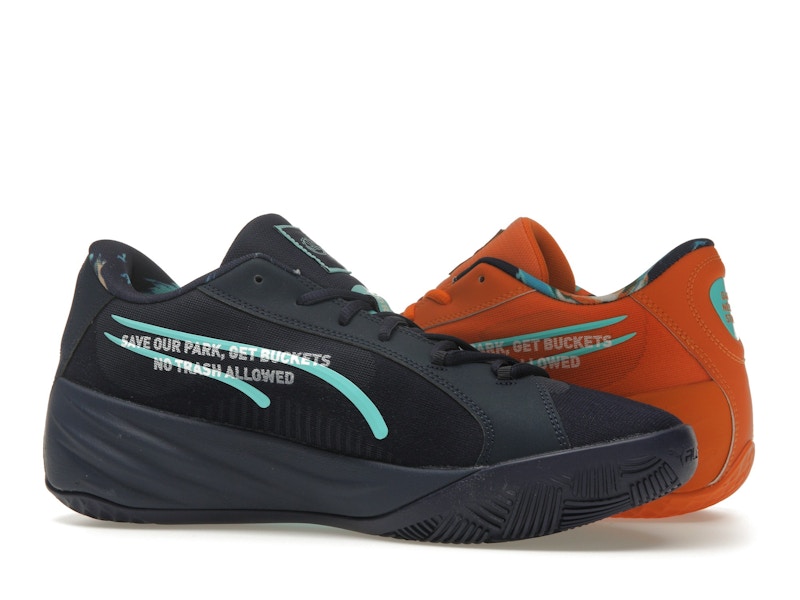 Puma All-Pro Nitro VBL Navy Maple Syrup Mismatch