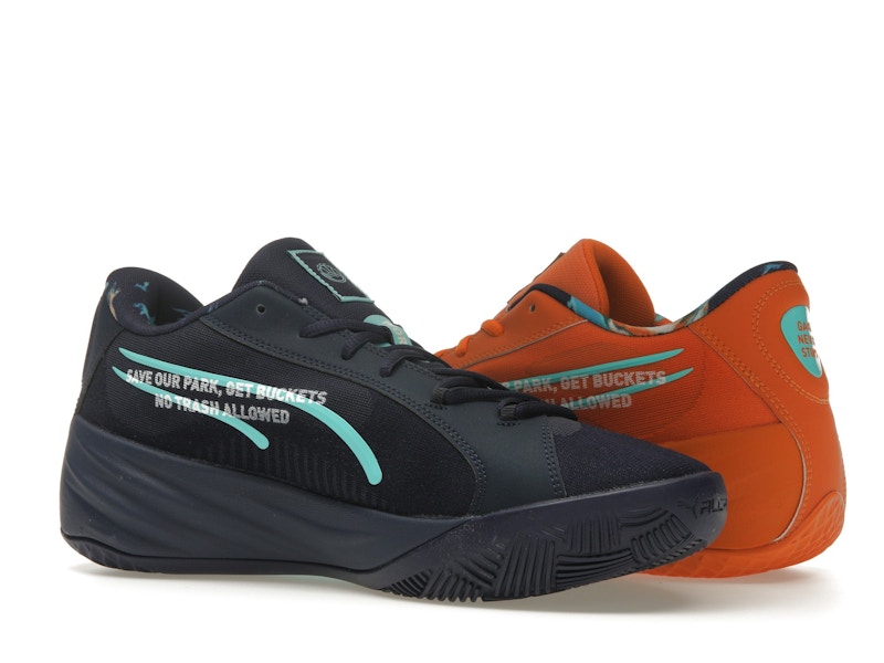 Puma All-Pro Nitro VBL Navy Maple Syrup Mismatch