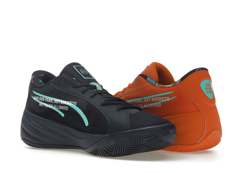 Puma All-Pro Nitro VBL Navy Maple Syrup Mismatch