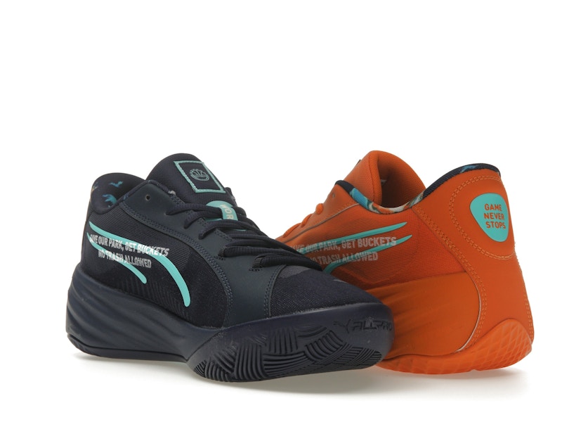 Puma All-Pro Nitro VBL Navy Maple Syrup Mismatch