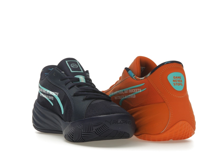 Puma All-Pro Nitro VBL Navy Maple Syrup Mismatch