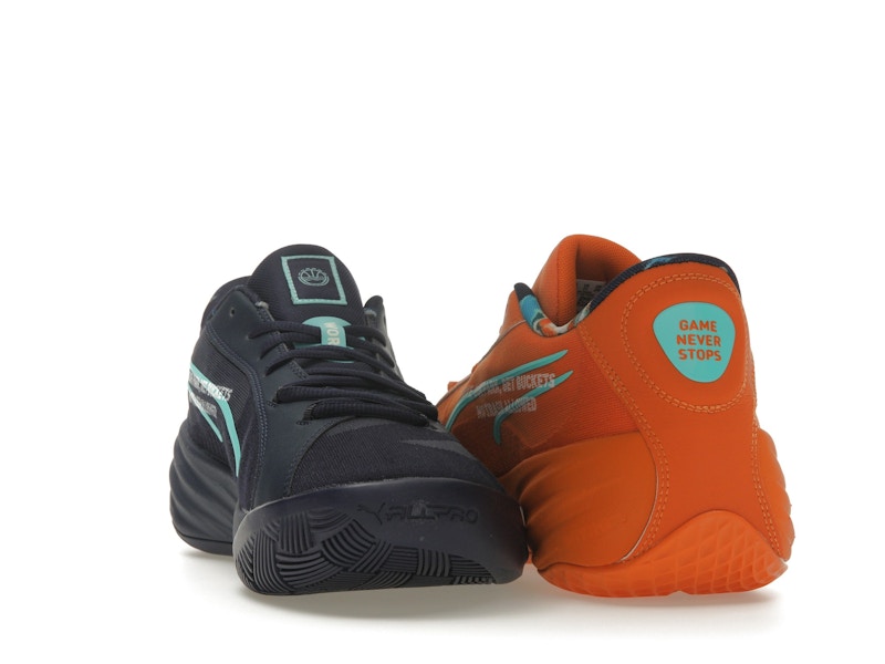 Puma All-Pro Nitro VBL Navy Maple Syrup Mismatch