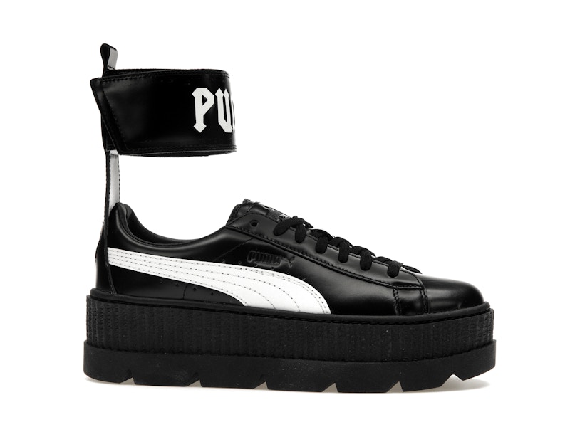 Puma Ankle Strap Rihanna Fenty Black White (Women's)