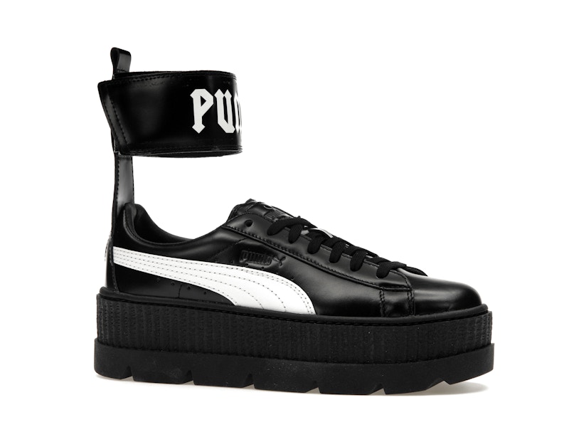 Puma Ankle Strap Rihanna Fenty Black White (Women's)