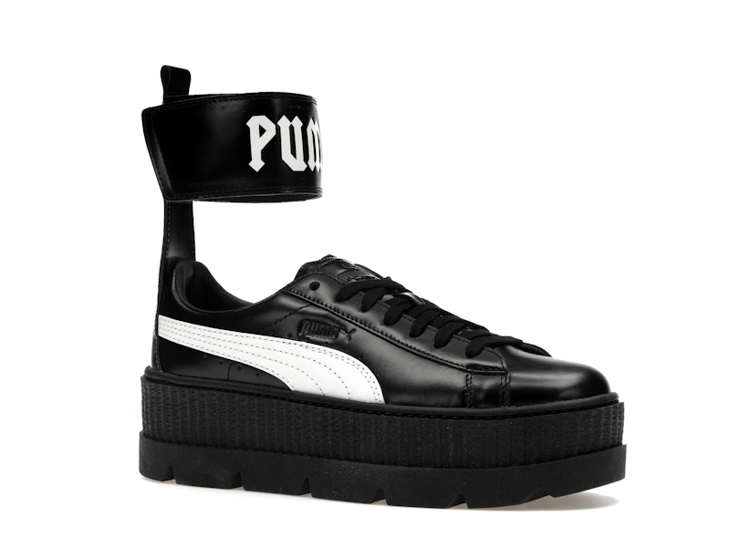 Puma Ankle Strap Rihanna Fenty Black White (Women's)