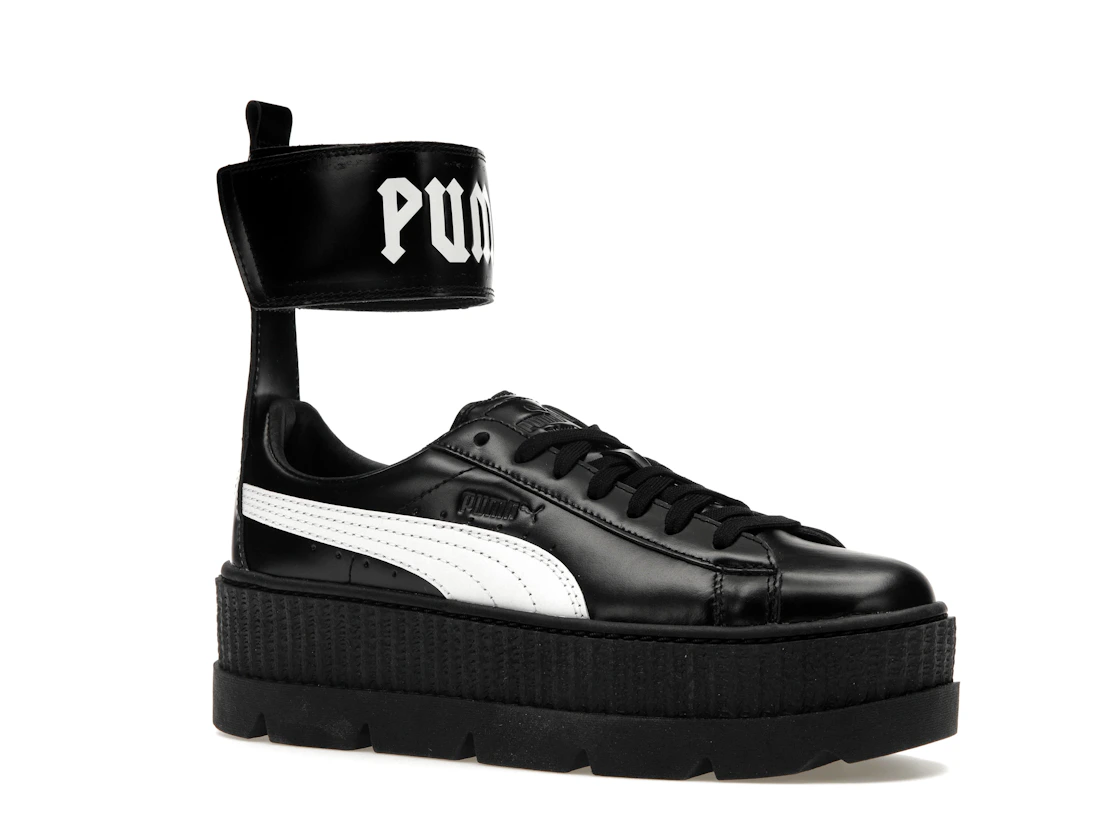 Puma Ankle Strap Rihanna Fenty Black White (Women's)