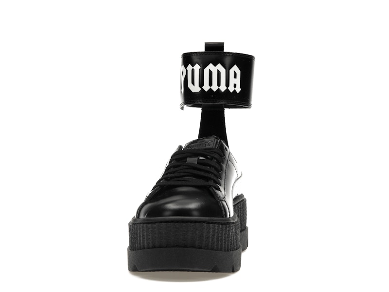 Puma Ankle Strap Rihanna Fenty Black White (Women's)
