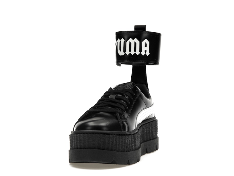 Puma Ankle Strap Rihanna Fenty Black White (Women's)