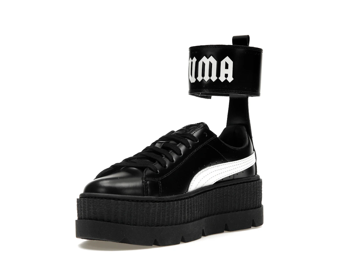 Puma Ankle Strap Rihanna Fenty Black White (Women's)