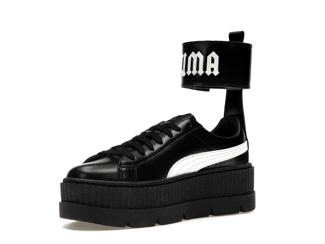 Puma Ankle Strap Rihanna Fenty Black White (Women's)