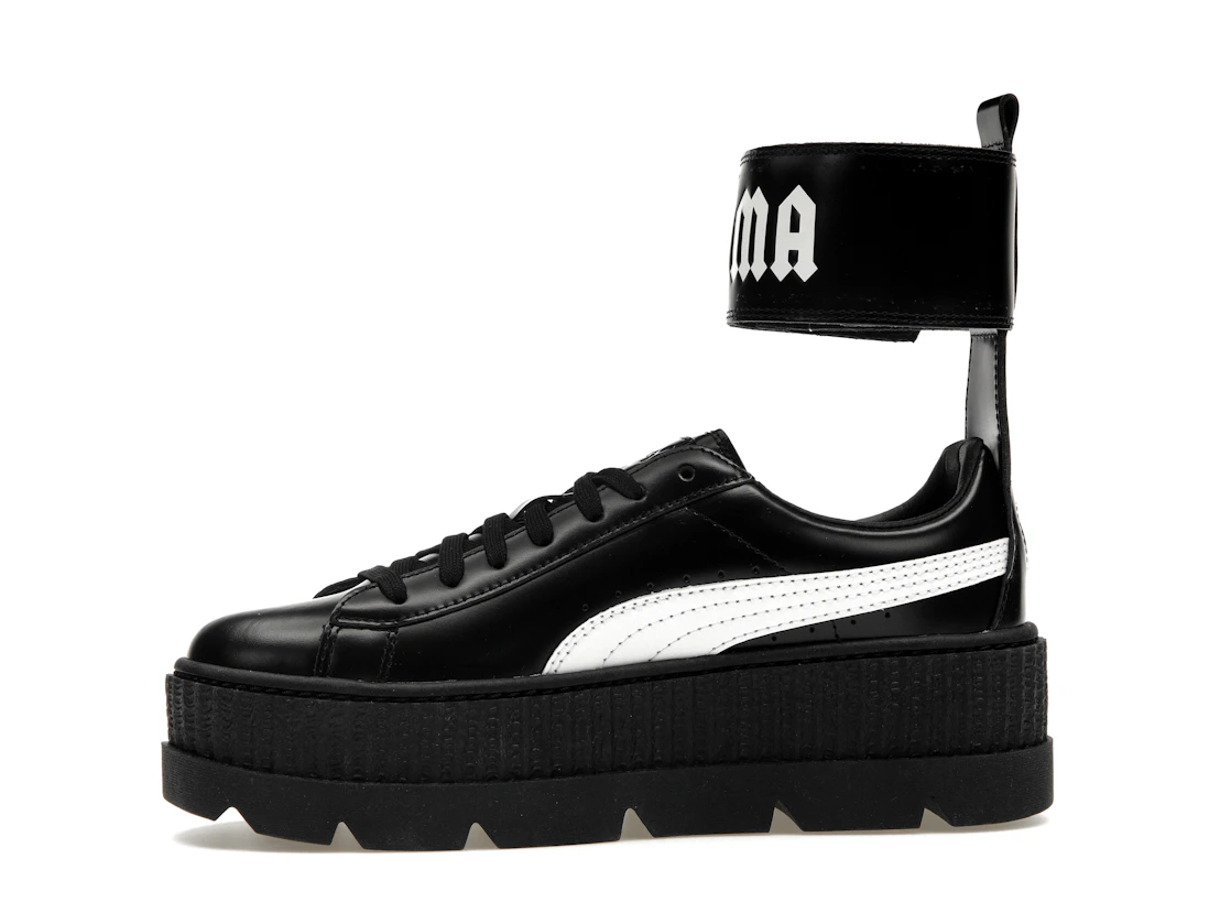 Puma Ankle Strap Rihanna Fenty Black White (Women's)