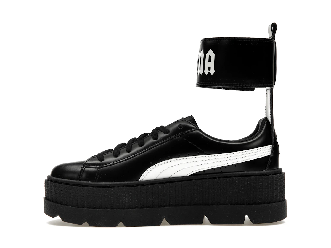 Puma Ankle Strap Rihanna Fenty Black White (Women's)