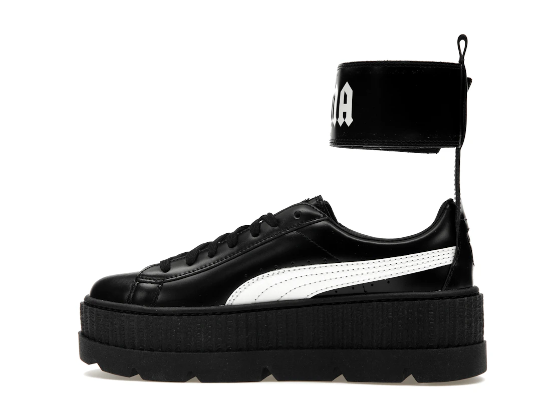 Puma Ankle Strap Rihanna Fenty Black White (Women's)