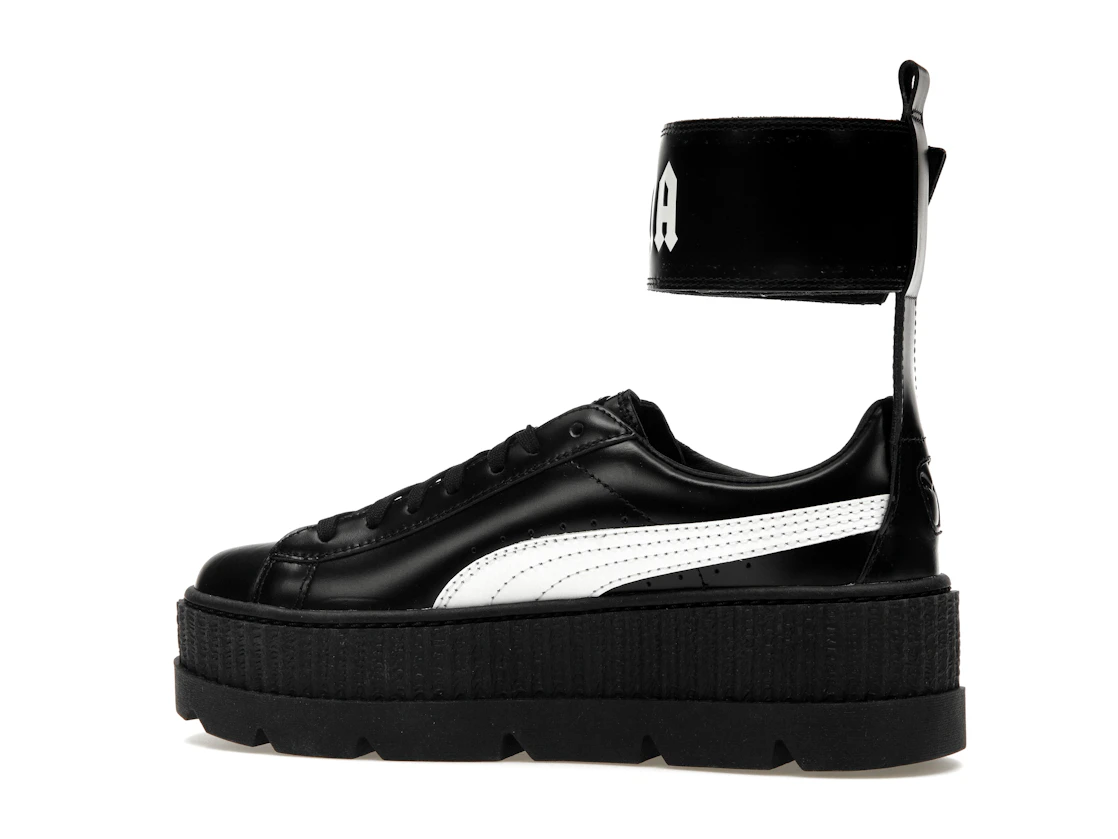 Puma Ankle Strap Rihanna Fenty Black White (Women's)