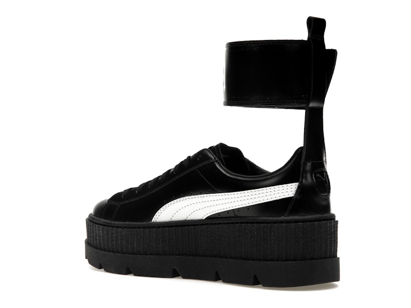 Puma Ankle Strap Rihanna Fenty Black White (Women's)