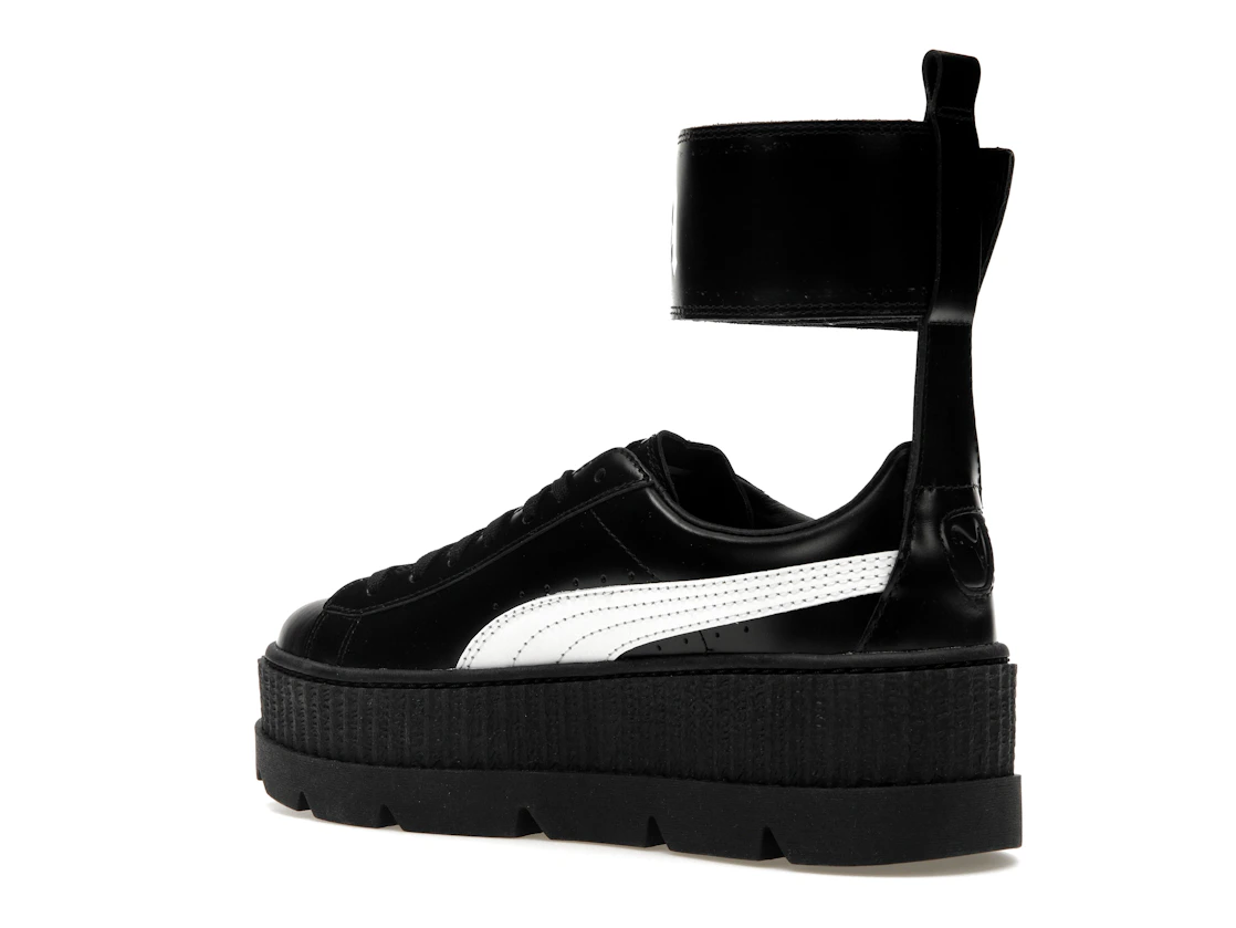 Puma Ankle Strap Rihanna Fenty Black White (Women's)