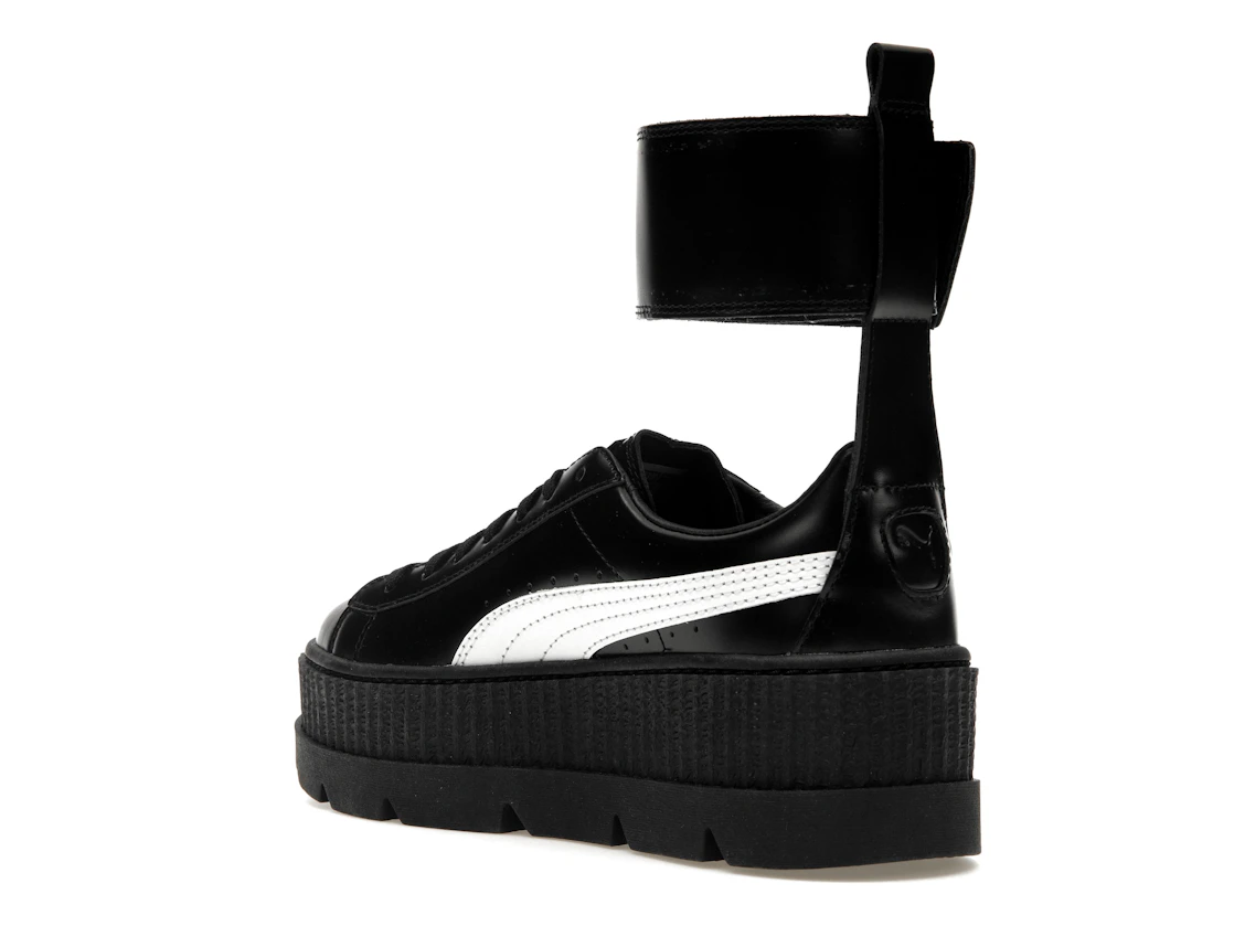 Puma Ankle Strap Rihanna Fenty Black White (Women's)