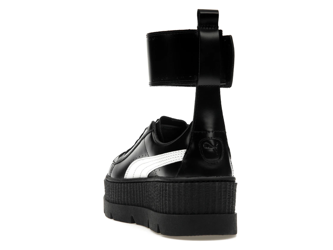 Puma Ankle Strap Rihanna Fenty Black White (Women's)