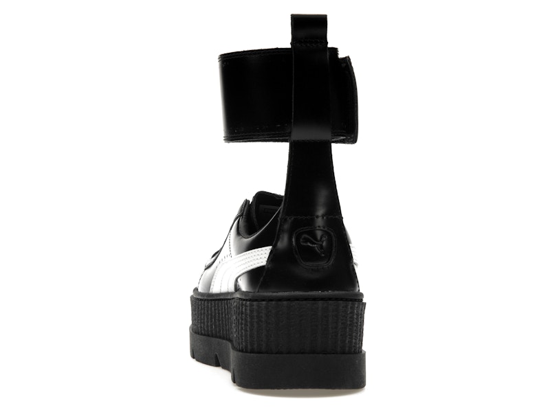 Puma Ankle Strap Rihanna Fenty Black White (Women's)