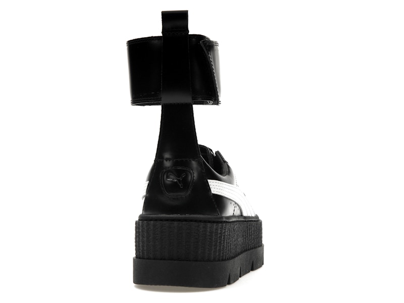 Puma Ankle Strap Rihanna Fenty Black White (Women's)
