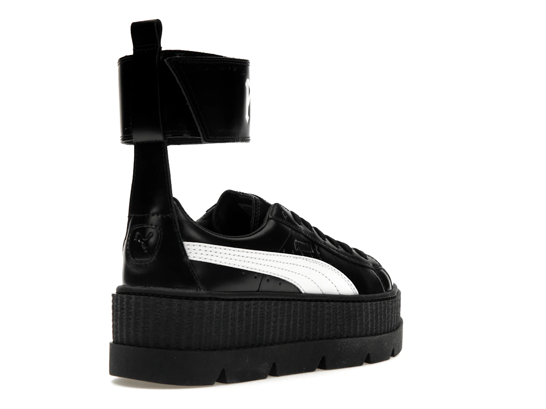 Puma Ankle Strap Rihanna Fenty Black White (Women's)