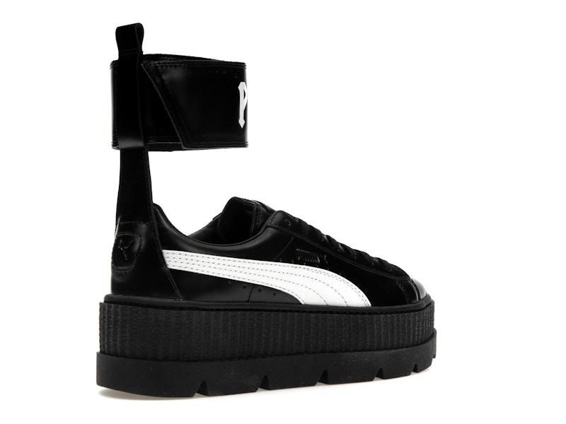 Puma Ankle Strap Rihanna Fenty Black White (Women's)