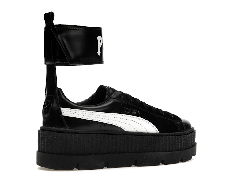 Puma Ankle Strap Rihanna Fenty Black White (Women's)