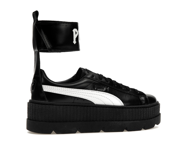 Puma Ankle Strap Rihanna Fenty Black White (Women's)