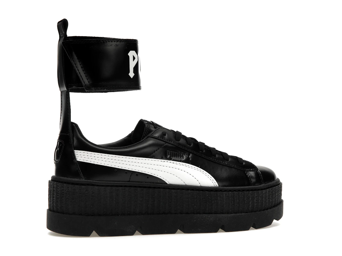 Puma Ankle Strap Rihanna Fenty Black White (Women's)