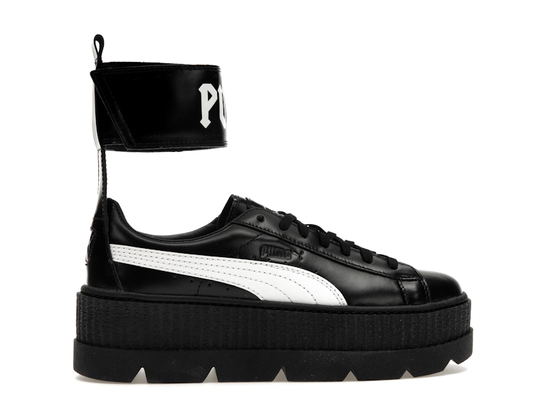 Puma Ankle Strap Rihanna Fenty Black White (Women's)