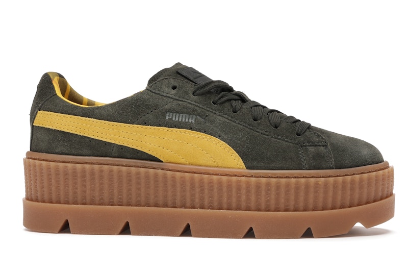 Puma Cleated Creeper Rihanna Fenty Suede Green (Women's)