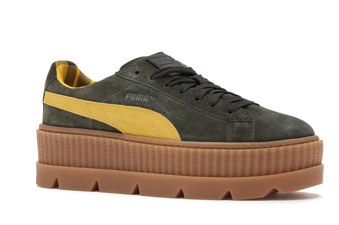 Puma Cleated Creeper Rihanna Fenty Suede Green (Women's)