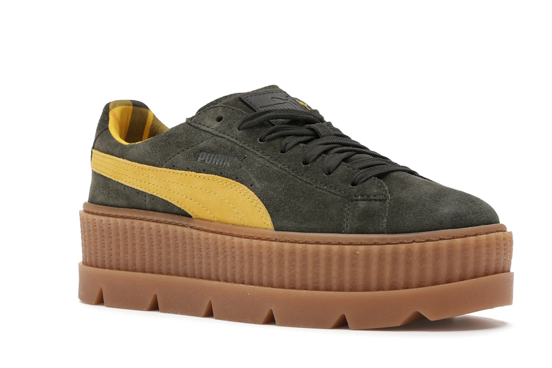 Puma Cleated Creeper Rihanna Fenty Suede Green (Women's)