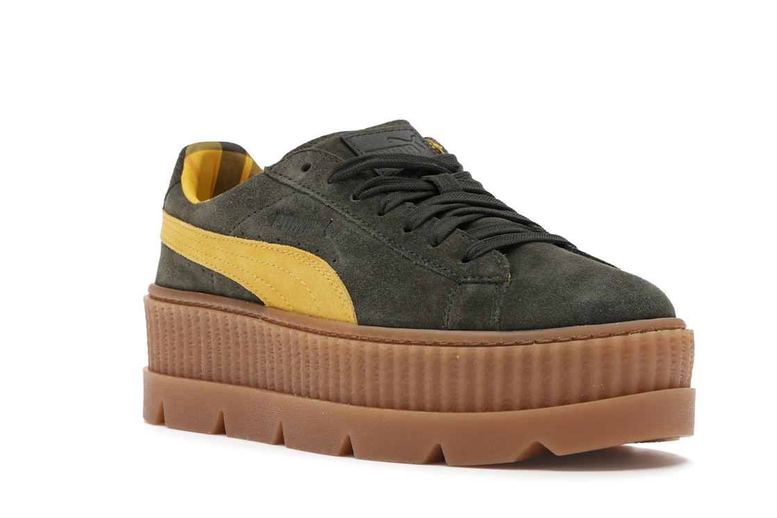 Puma Cleated Creeper Rihanna Fenty Suede Green (Women's)