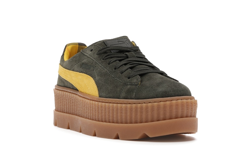 Puma Cleated Creeper Rihanna Fenty Suede Green (Women's)