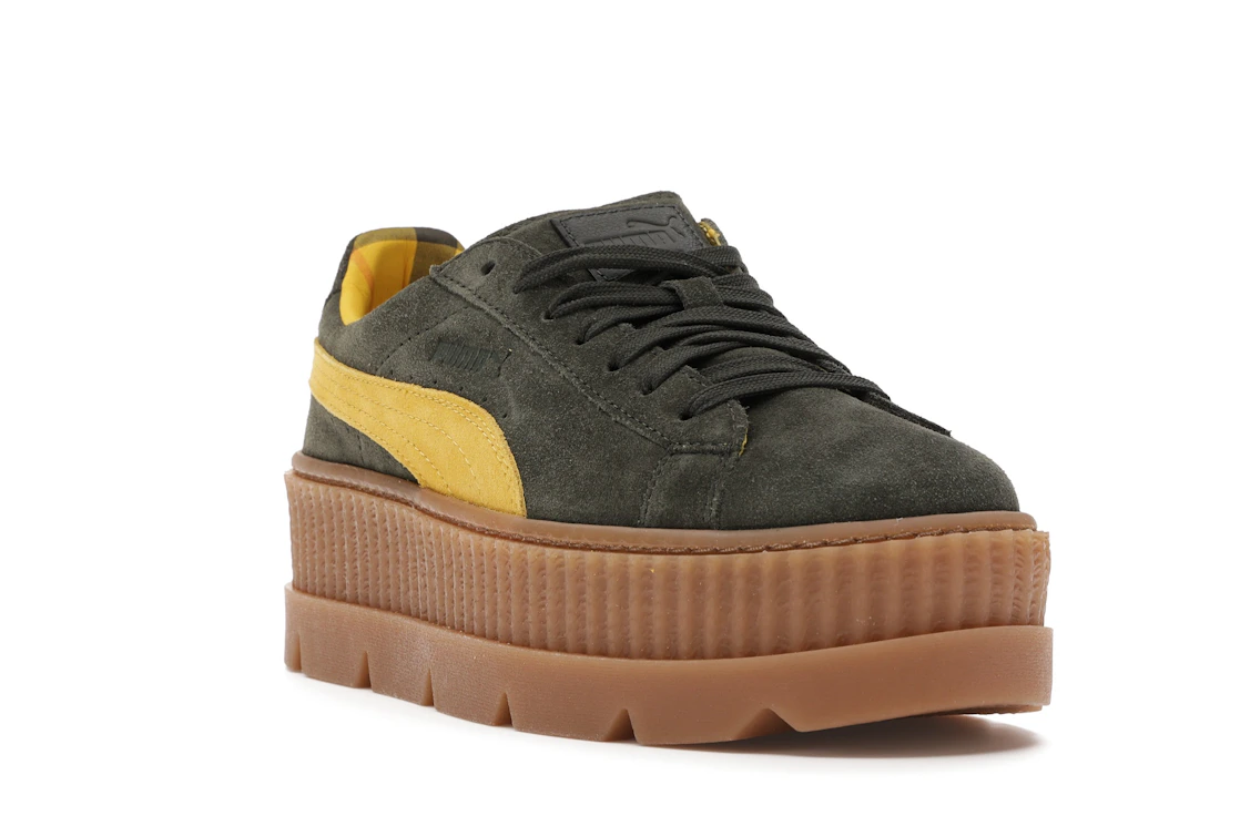 Puma Cleated Creeper Rihanna Fenty Suede Green (Women's)