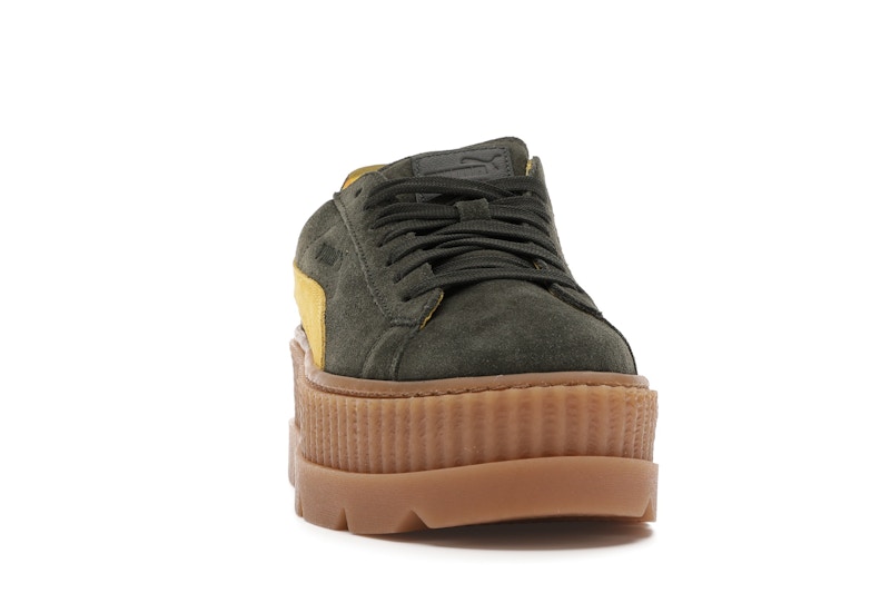 Puma Cleated Creeper Rihanna Fenty Suede Green (Women's)