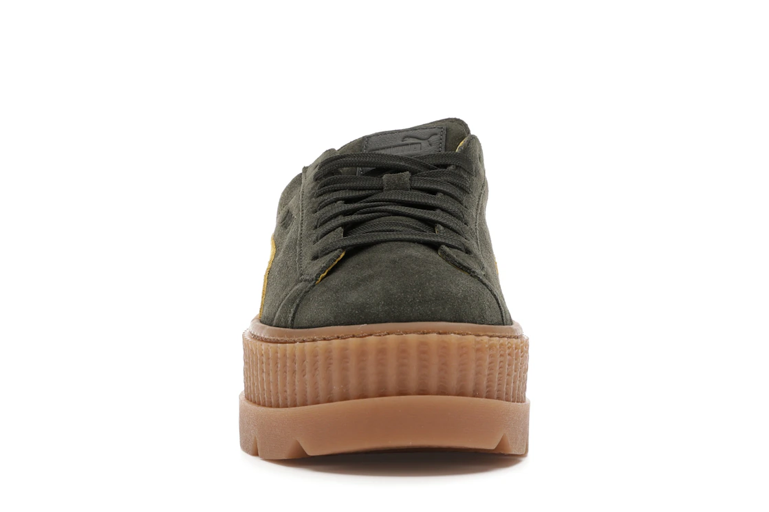 Puma Cleated Creeper Rihanna Fenty Suede Green (Women's)
