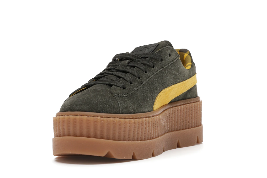 Puma Cleated Creeper Rihanna Fenty Suede Green (Women's)