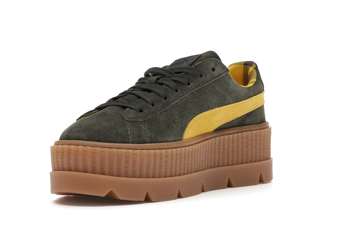 Puma Cleated Creeper Rihanna Fenty Suede Green (Women's)