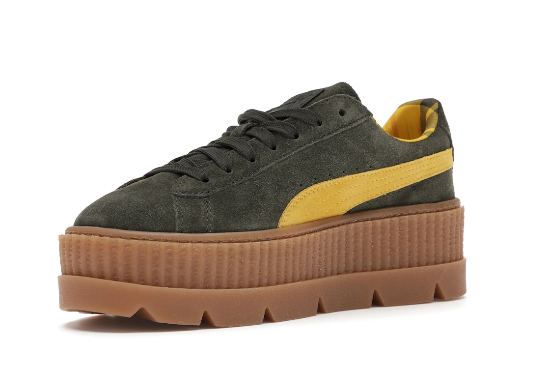 Puma Cleated Creeper Rihanna Fenty Suede Green (Women's)
