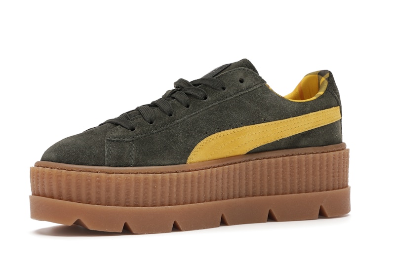Puma Cleated Creeper Rihanna Fenty Suede Green (Women's)