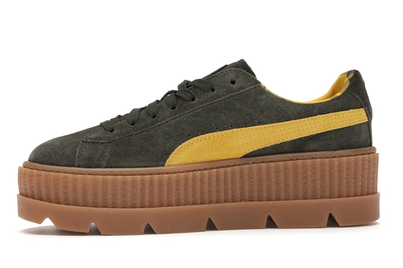Puma Cleated Creeper Rihanna Fenty Suede Green (Women's)