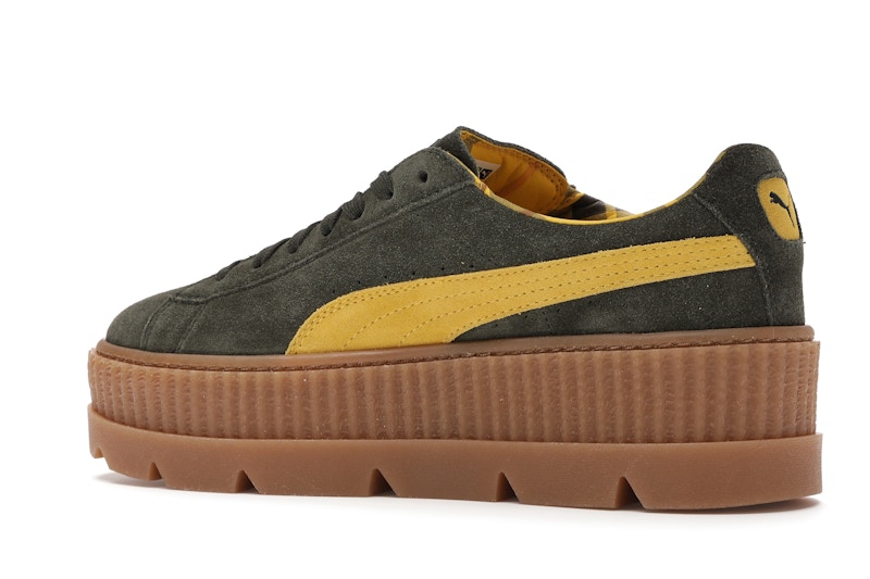 Puma Cleated Creeper Rihanna Fenty Suede Green (Women's)
