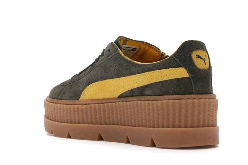Puma Cleated Creeper Rihanna Fenty Suede Green (Women's)