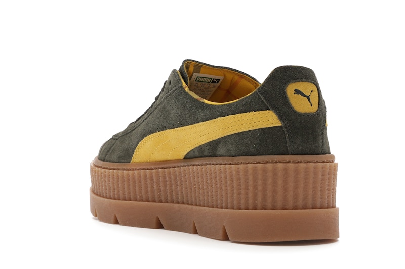 Puma Cleated Creeper Rihanna Fenty Suede Green (Women's)