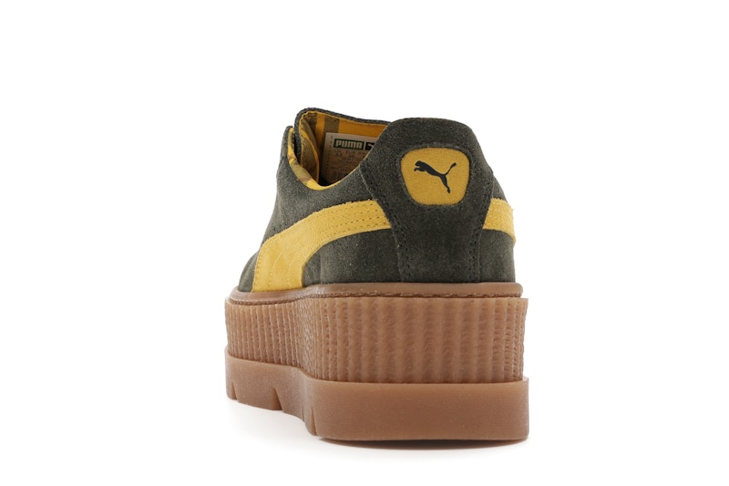 Puma Cleated Creeper Rihanna Fenty Suede Green (Women's)